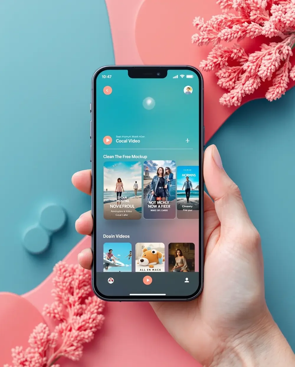 红桃视频 APP 界面预览